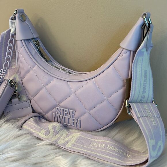 NWT Steve Madden (Bandre) Lavender Crossbody Bag - Picture 7 of 11